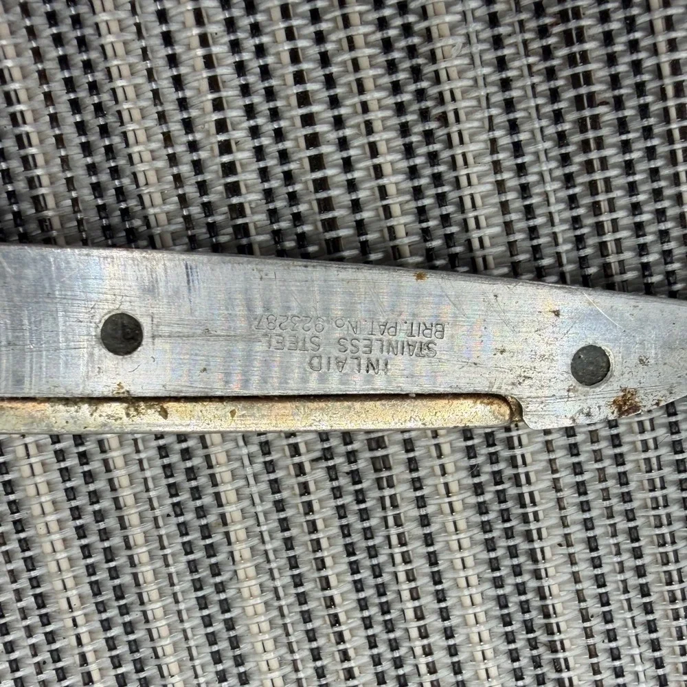 Richards of Sheffield Golden Age Rustless Tailor Shears Vintage England Steel
